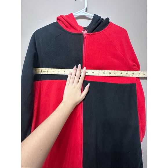 DC Comics Classic Harley Quinn Kigurumi Union Suit Onesie One-Piece Costume PJs - Picture 7 of 13